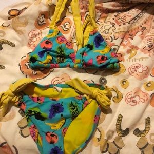 Fruit theme bikini